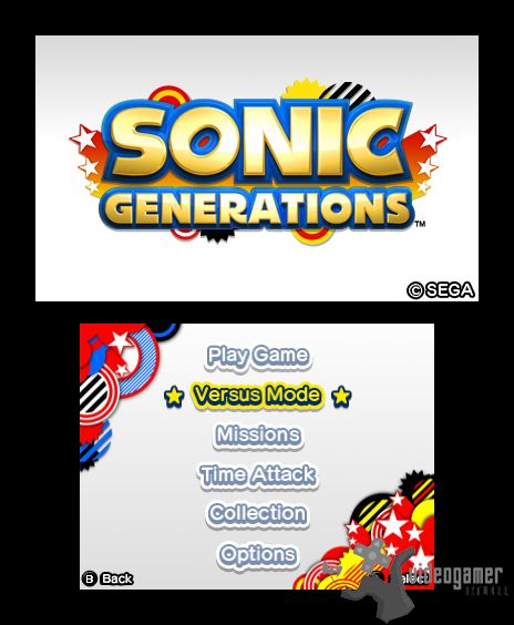 Sonic Generations Screenshots, Page 13, 3DS