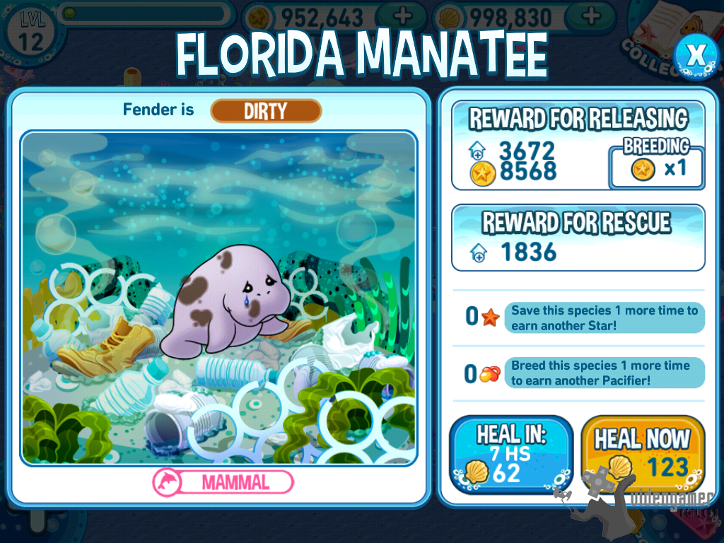 Rescue Reef Screenshots, Page 3, iPhone/iPad