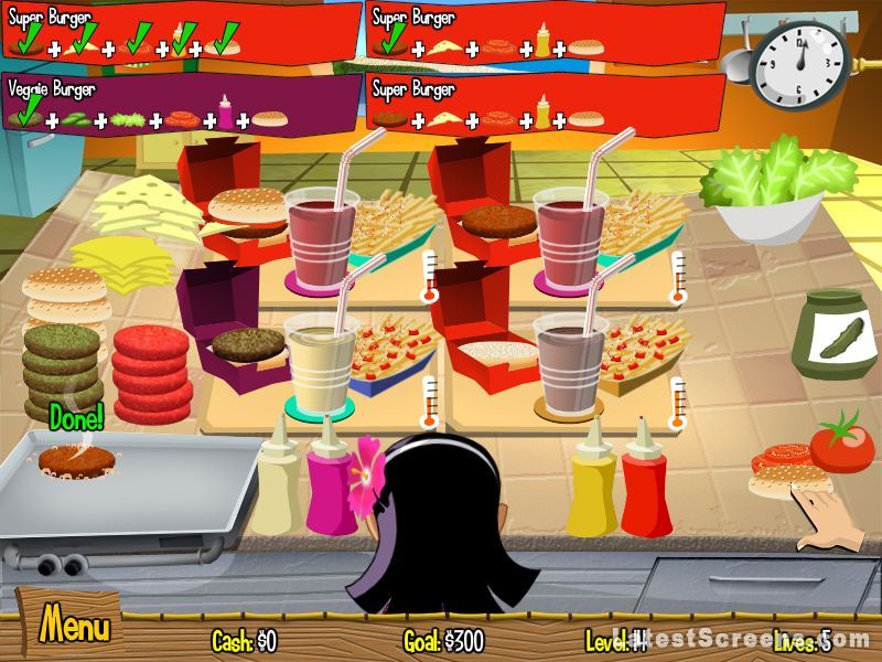 Burger Island Game Free Online