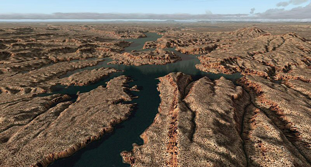 lake powell wallpaper. Ultimate Terrain USA and Ultimate Terrain Canada Alaska Screenshots