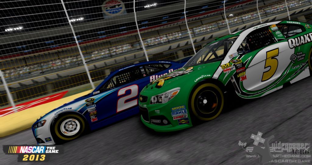 NASCAR The Game: Inside Line Screenshots, art and logos