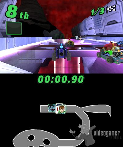 Ben 10 Galactic Racing Screenshots for Wii