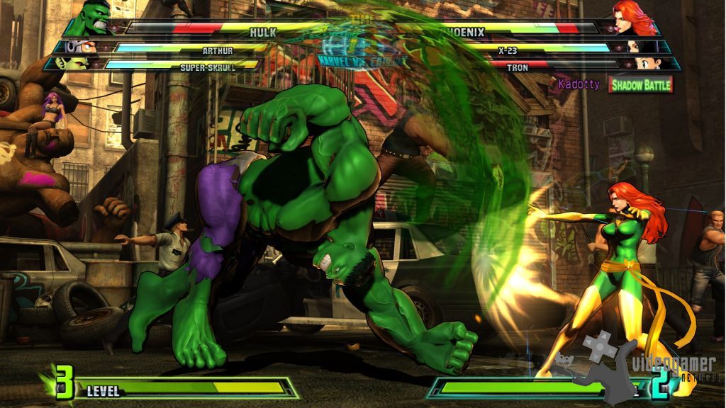 Marvel vs Capcom 3: Fate of Two Worlds Screenshots, art and logos