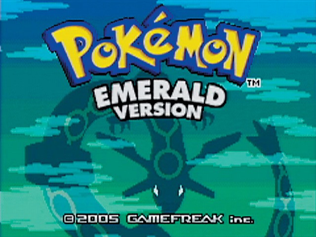 All Pokemon Emerald Screenshots for Gameboy Advance