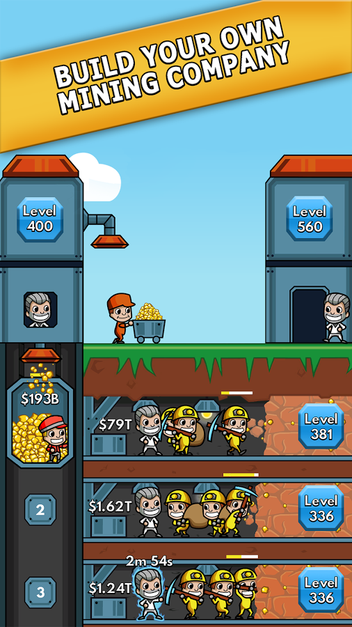 All Idle Miner Tycoon Screenshots for Android, iPhone/iPad