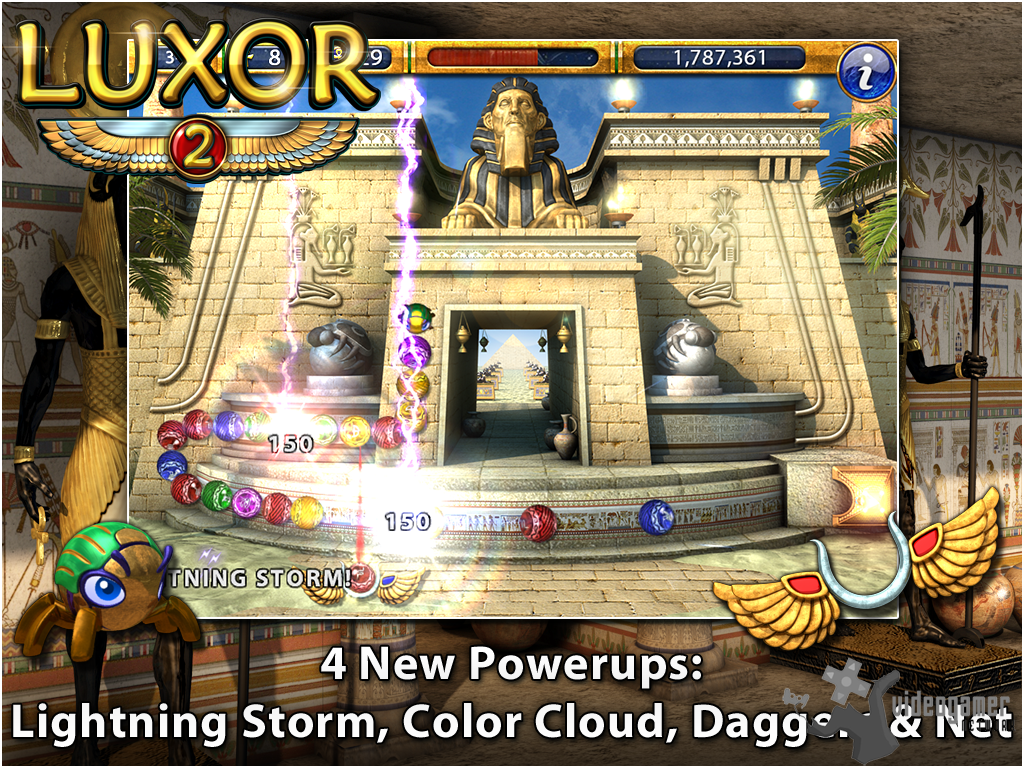 All Luxor 2 Screenshots for PC, Xbox 360, iPhone/iPad