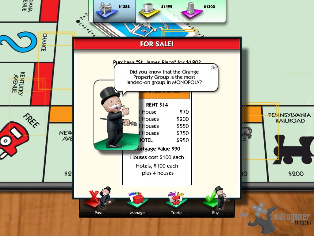 All Monopoly Screenshots for PlayStation, Gameboy Advance ... - 1024 x 768 jpeg 112kB