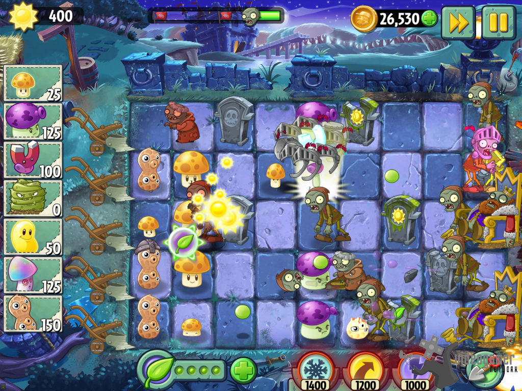 All Plants Vs Zombies 2 Screenshots for iPhone/iPad 