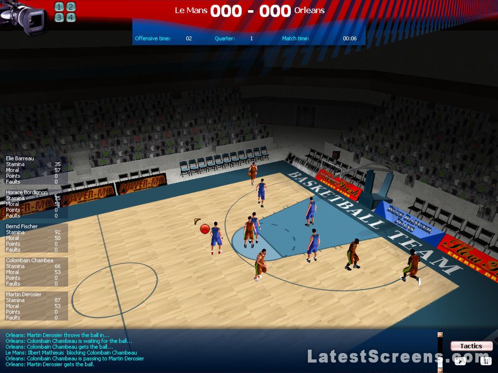 All FIBA Basketball Manager 2008 Screenshots for PC