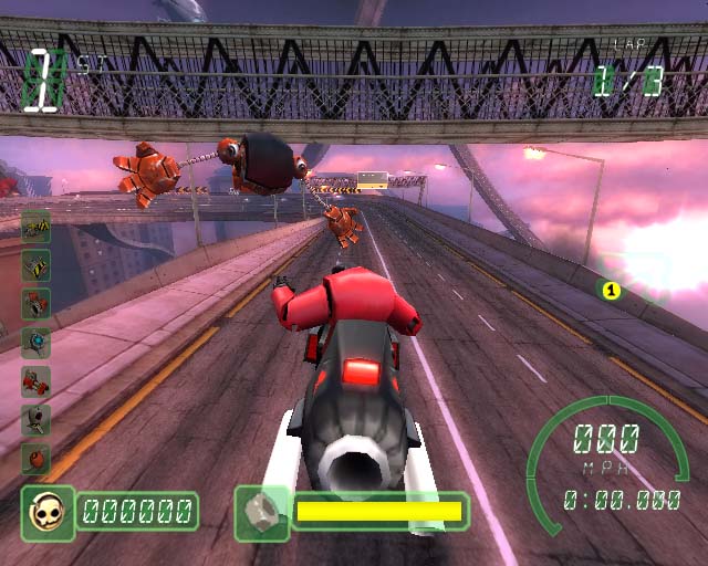 All Crazy Frog Racer Screenshots for PlayStation 2 PC 